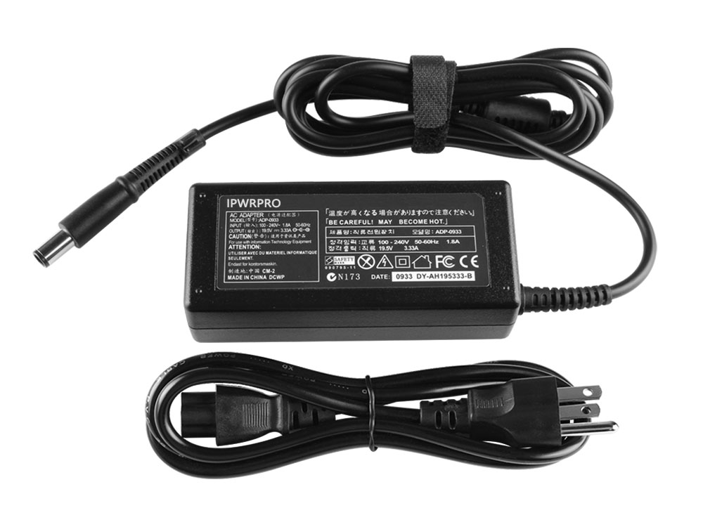 65W IPWRPRO Laptop Charger Compatible With EliteBook 820 G2 820 G1 + Power Cord (image for) 65W IPWRPRO Laptop Charger Compatible With EliteBook 820 G2 820 G1 + Power Cord