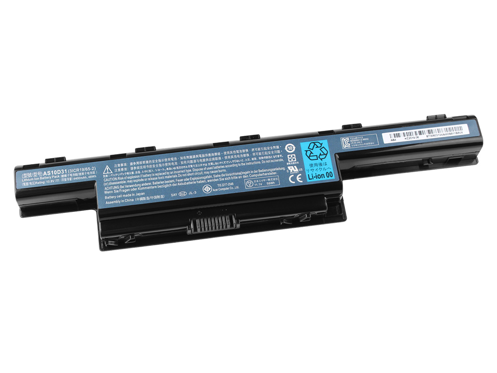 (image for) 6 Cell Acer Packard Bell 31CR19/65-2 Battery