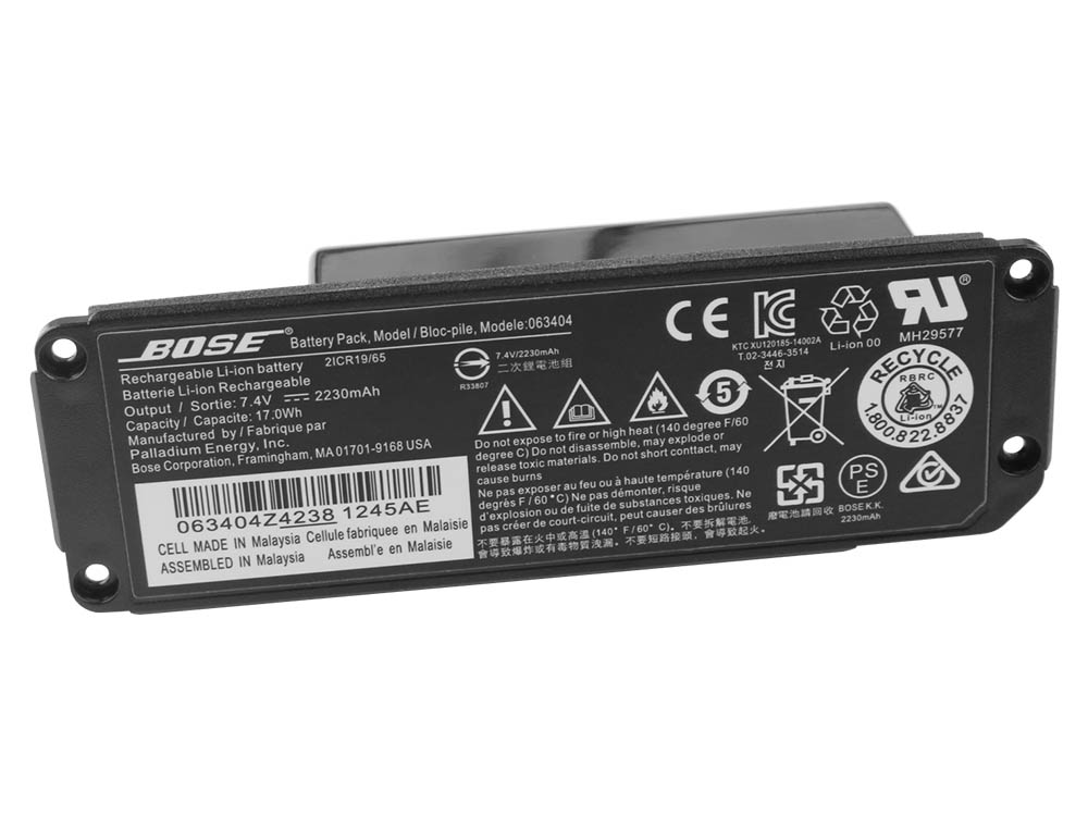 (image for) 2230mAh 17Wh Bose Soundlink Mini I Bluetooth Speaker 063404 Battery