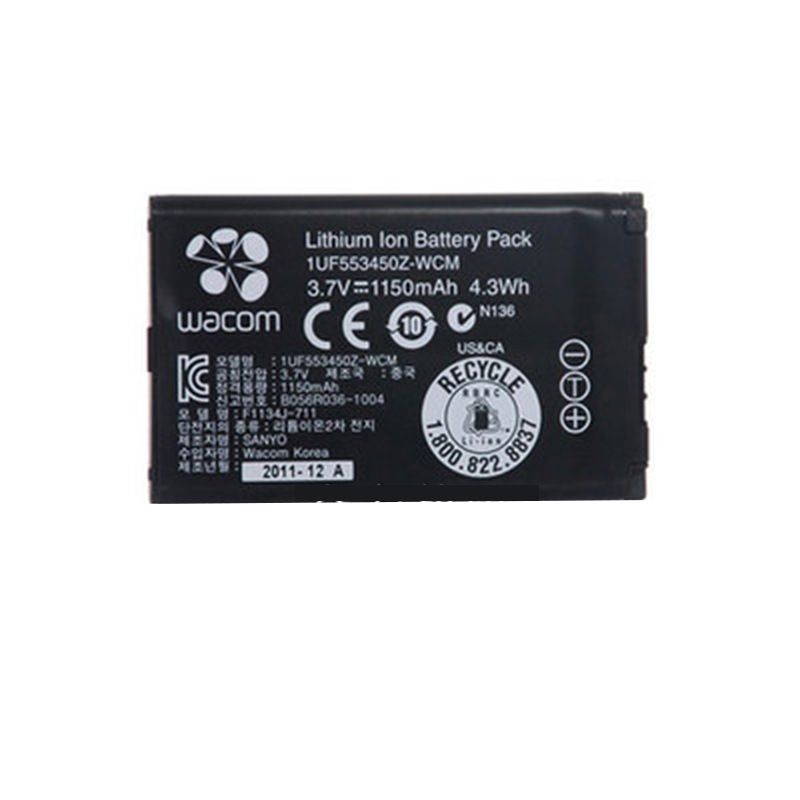 (image for) Original 1150mAh 4.3Wh 1-Cell Wacom 1UF553450Z-WCM Battery